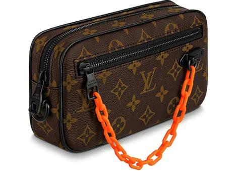 louis vuitton pochette volga monogram brown